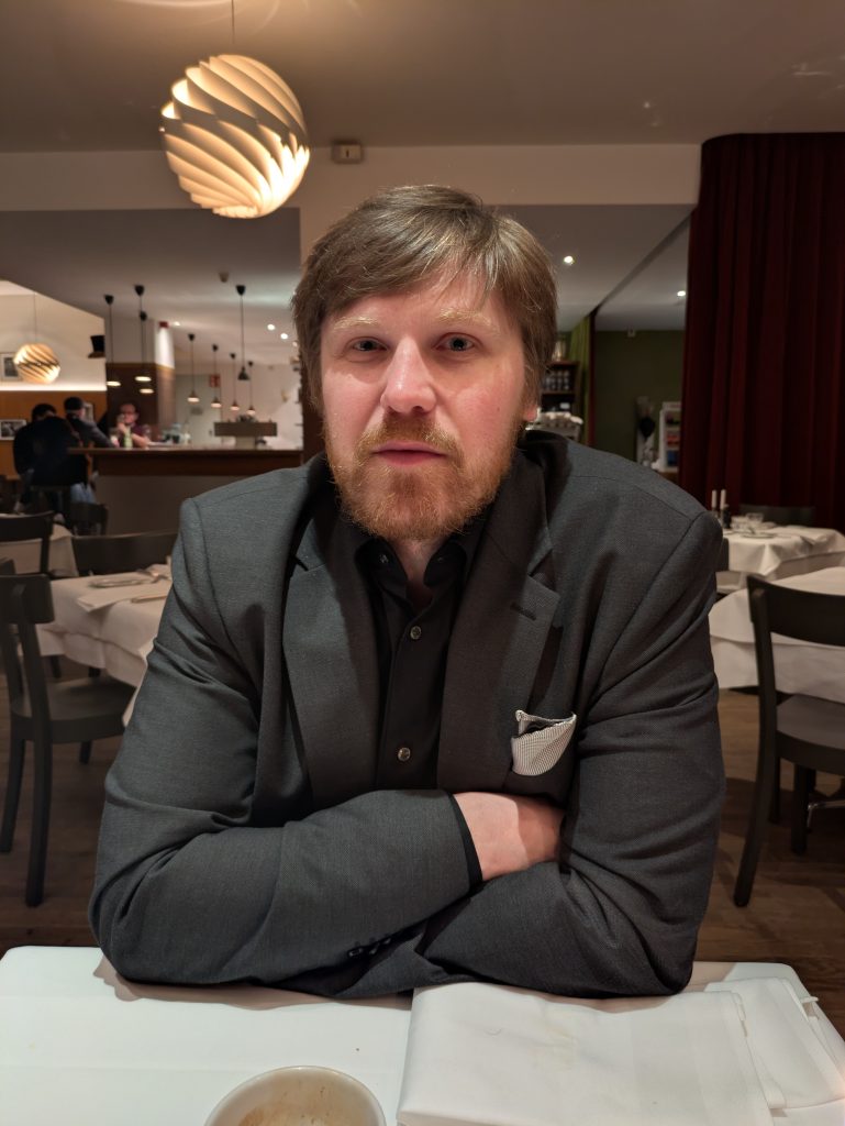 Ramón Rautenberg im Opernrestaurant